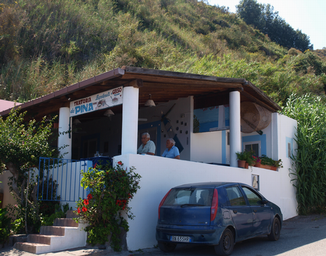 Trattoria Family Restaurant on VULCANO ISLAND, ITALY